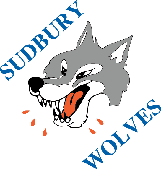 Sudbury Wolves 1989-2009 primary logo iron on transfers for T-shirts